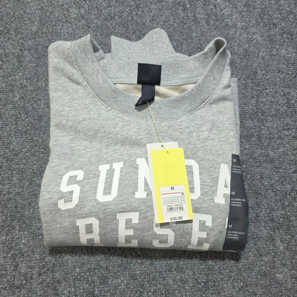 Crew Neck Sweatshirt Size M